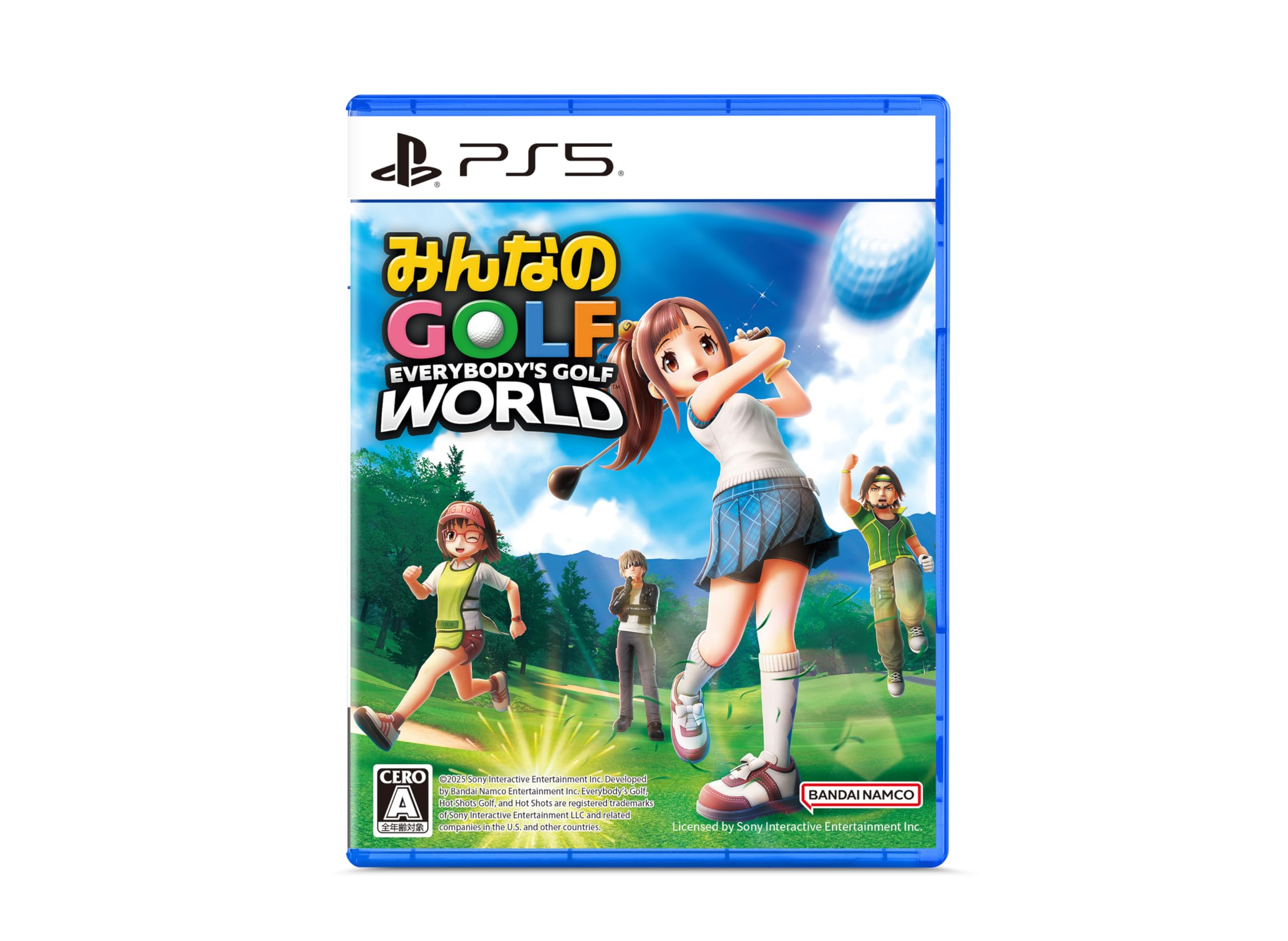 新品【PS5】 みんなのGOLF WORLD［PS5版］