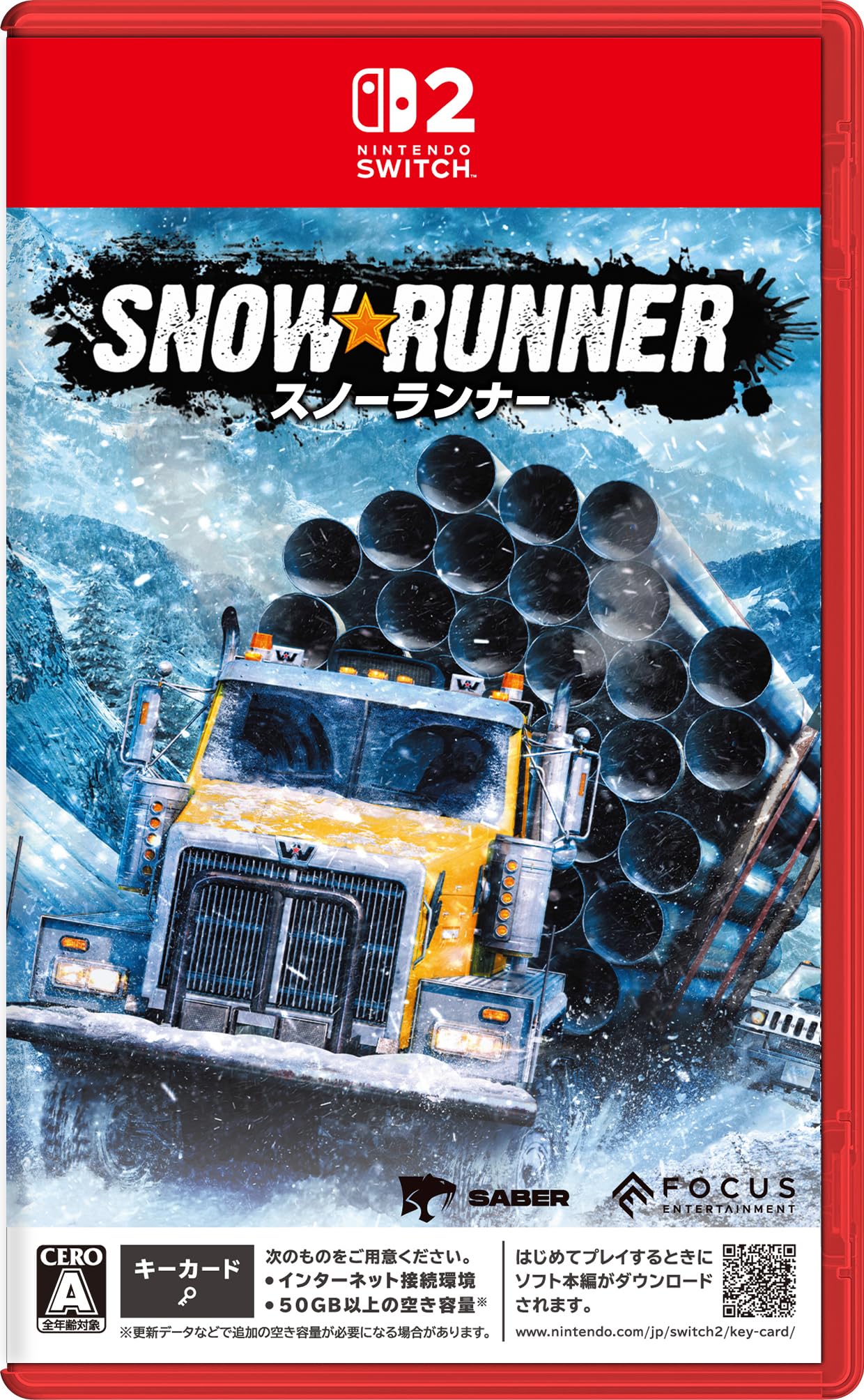 【新品】Nintendo Switch 2 SnowRunner（スノーランナー）