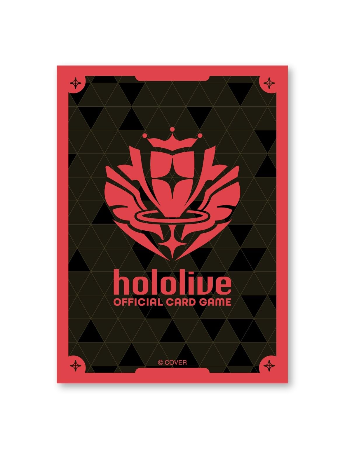 [신품] 공식 홀로커 슬리브 Vol.40 [브랜드 로고 (Red)] hololive OFFICIAL CG