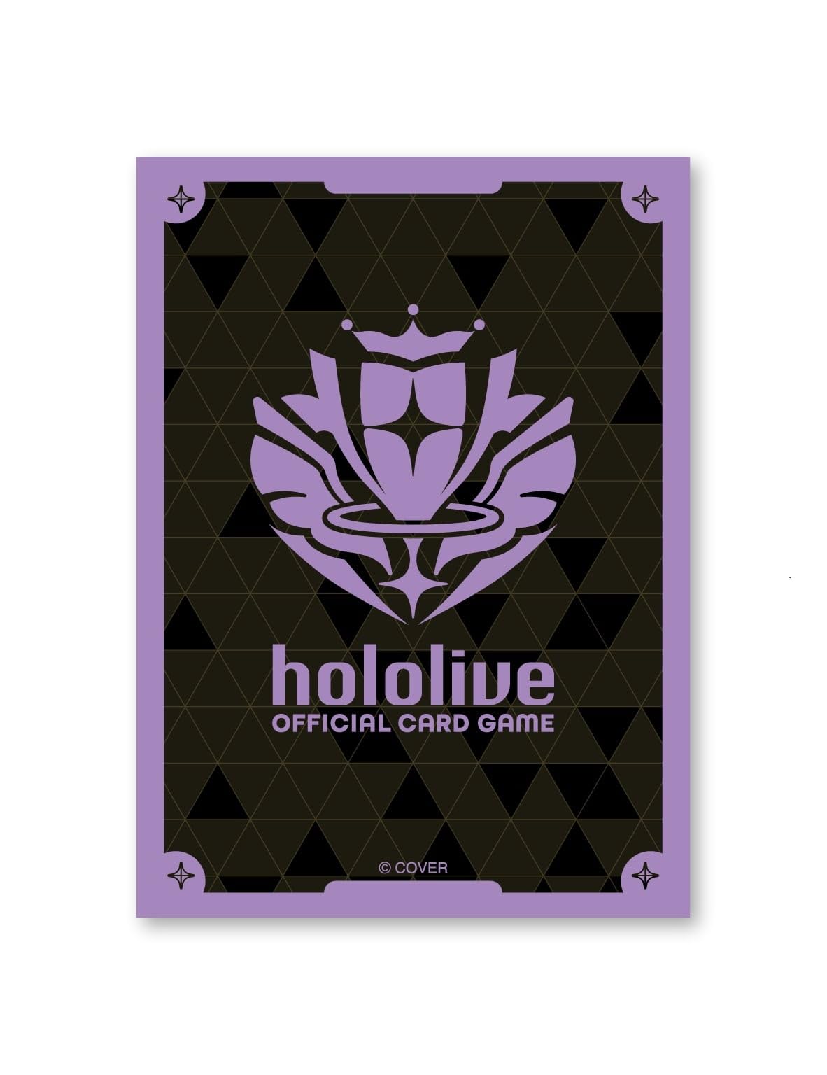 [신품] 공식 홀로커 슬리브 Vol.42 [브랜드 로고 (Purple)] hololive OFFICIAL CG