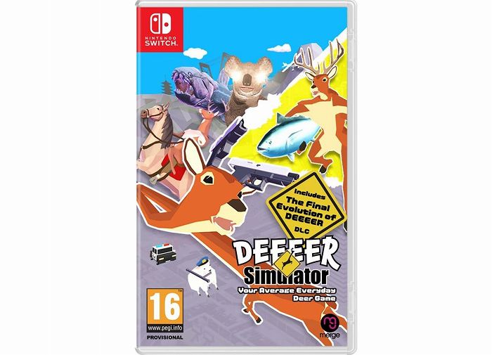 新品【任天堂】Nintendo Switch ごく普通の鹿のゲーム DEEEER Simulator 鹿フル装備エディション