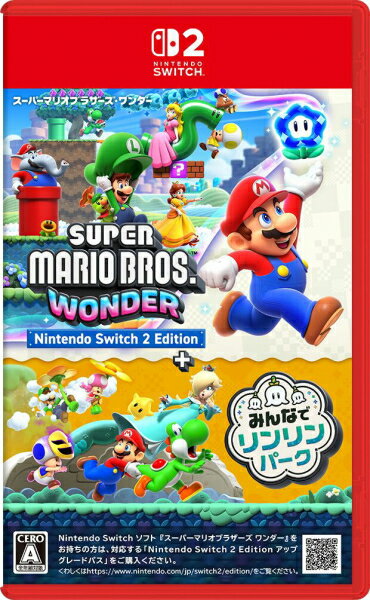 ※メール便発送※ 【新品】Nintendo Switch 2 スーパーマリオブラザーズ ワンダー Nintendo Switch 2 Edition ＋ みんなでリンリンパーク