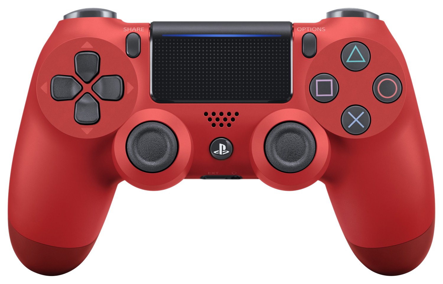 【新品】 ワイヤレスコントローラー(DUALSHOCK4) マグマ・レッド New