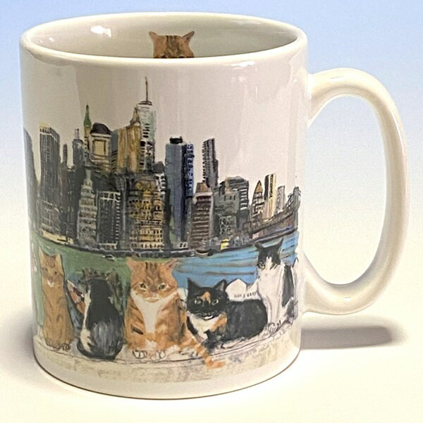 【マンハッタナーズ】マグカップ　ブルックリンハイツからの眺め