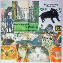 【Manhattaner's】マンハッタナーズ メガネクロスMAN-26★NY猫絵暦6月
