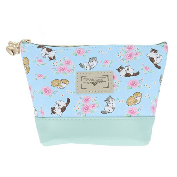 【mofusand】ペンケース舟形　お花