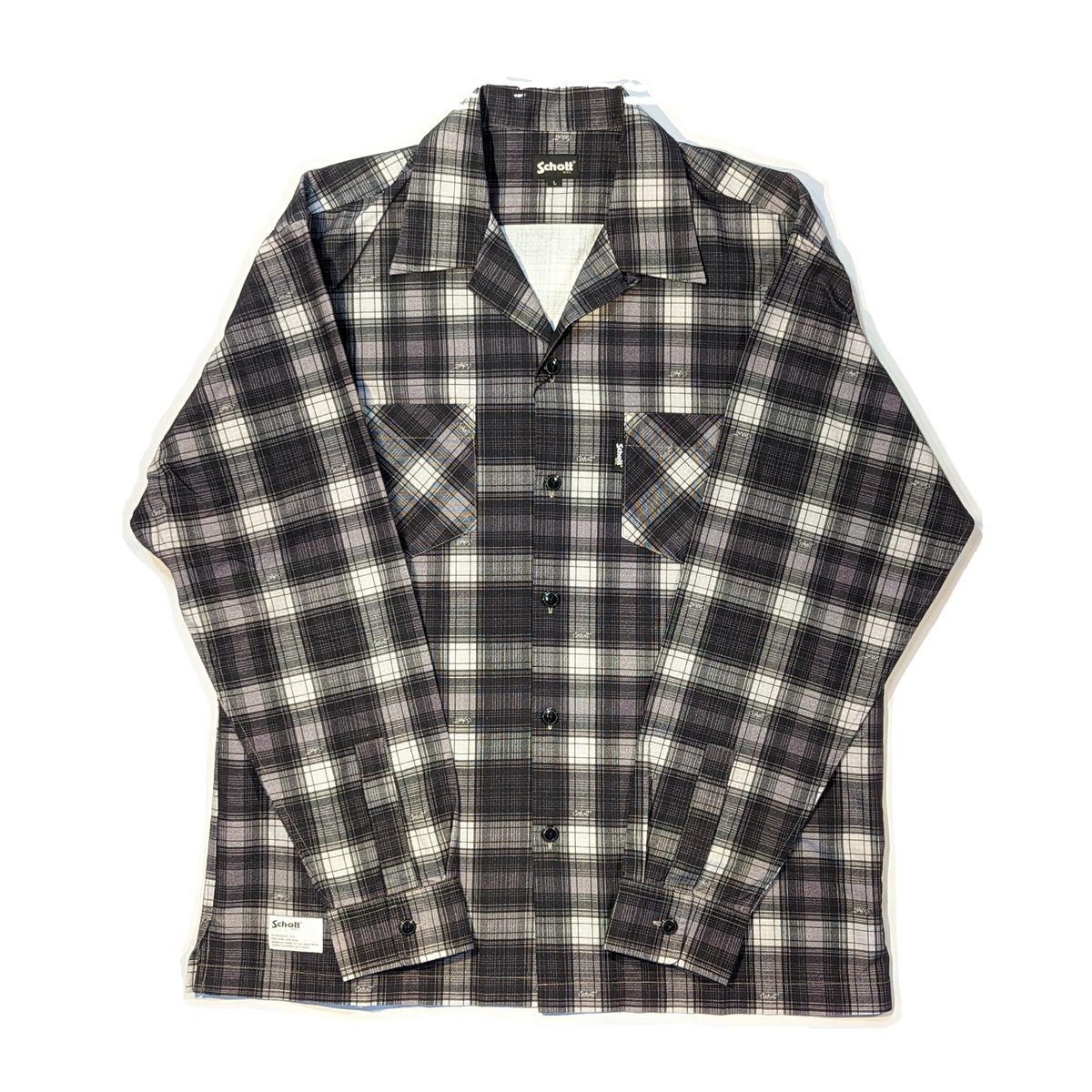 Schott NYC Vbg FLANNEL SHIRTIu`FbN lVc Vc@`R[