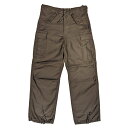 アヴィレックス カーゴパンツ メンズ AVIREX アビレックス BDU CARGO PANTS / BDU カーゴパンツ (783-3910004) ブラック