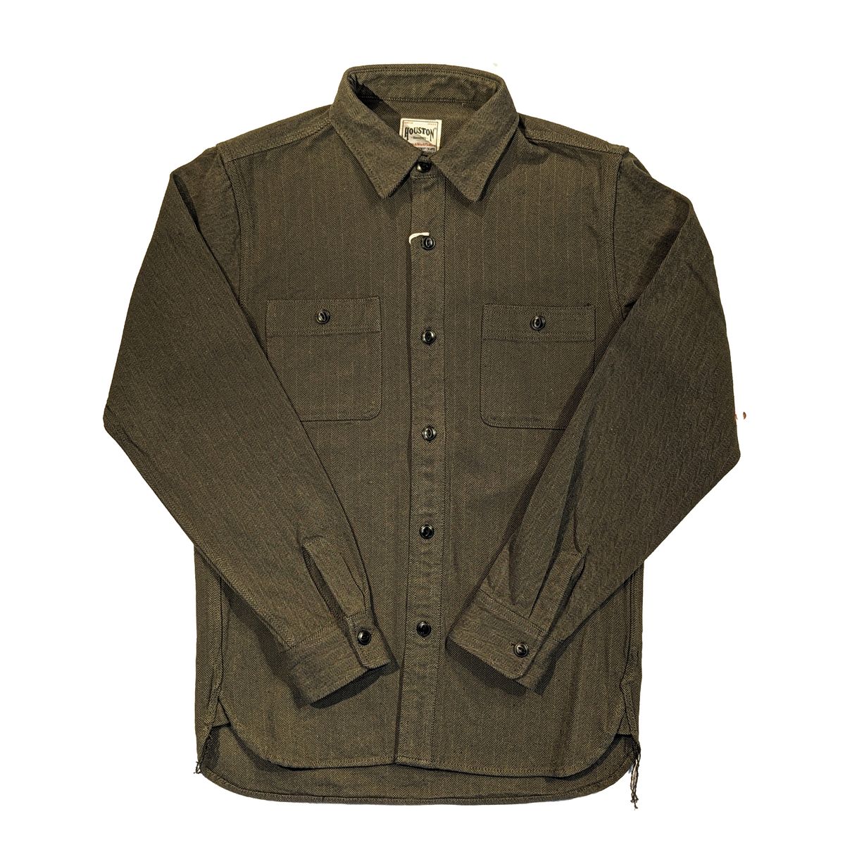 HOUSTON / q[Xg 41050 HERRINGBONE VIYELLA SHIRT / w{[rGVc I[u