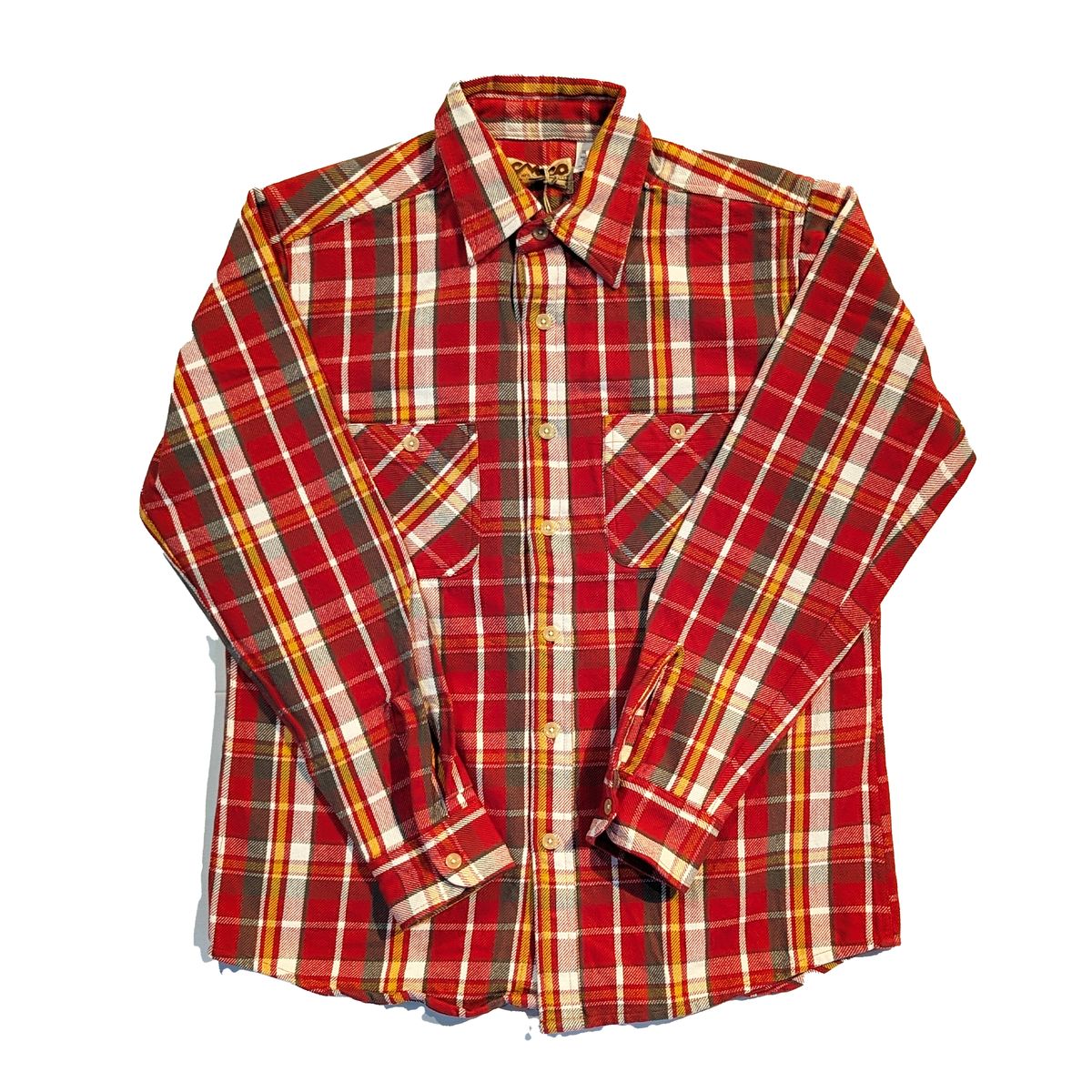 CAMCO JR FLANNEL L/S  wr[EFCg  tlVc bh