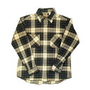 CAMCO カムコ FLANNEL L/S 厚手 ヘビーウェイト 長袖 フランネルシャツ ネイビー