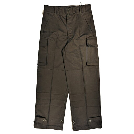 HOUSTON / ヒューストン 1985 FRENCH MILITARY M-47 PANTS / フランス軍M47パンツ ブラック HOUSTON / ヒューストン 1985 FRENCH MILITARY M-47 PANTS / フランス軍M47パンツ ブラック