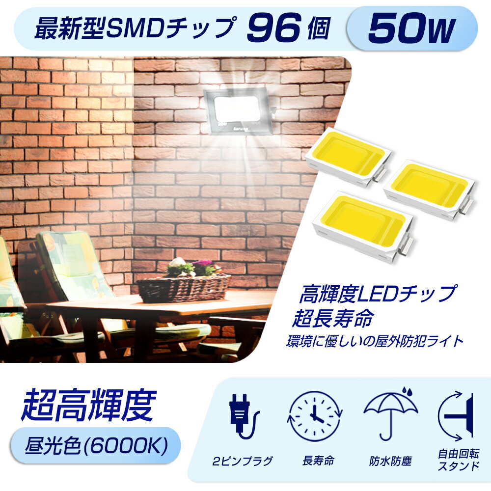 2�� LED ����� 50W 500W���� ���� ���ȥ饤�� ����� 6000K LED ����� IP66 �ɿ� ���󥻥�ȼ� ���� 85-120VŬ�� ���ѥ饤�� ��ͳ��ž �⵱�� �ʥ��� �� ��־� ������ ϭ�� Į������� 1ǯ�ݾ� ����̵�� PSE