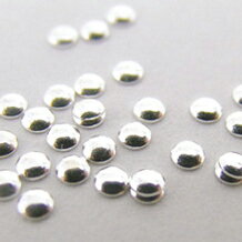 SHAREYDVA　スタッズ シルバー 0.8mm 50P ネイルアート メタルスタッズ メタルパーツ ネイル用品