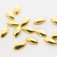 SHAREYDVA リーフ ゴールド 1.5×3mm 50P ネイルアート メタルスタッズ メタルパーツ ネイル用品 SHAREYDVA リーフ ゴールド 1.5×3mm 50P ネイルアート メタルスタッズ メタルパーツ ネイル用品
