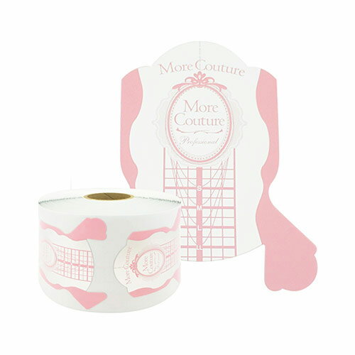 MoreCouture ネイルフォーム ピンク 500P ジェルネイル ネイル用品 MoreCouture ネイルフォーム ピンク 500P ジェルネイル ネイル用品