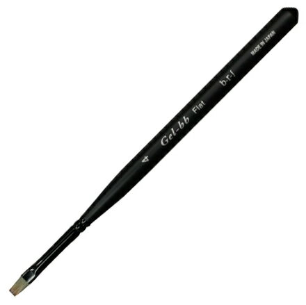 ブルーシュ ジェルブラシ フラット #4 ジェルネイル ネイル用品 ブルーシュ ジェルブラシ フラット #4 ジェルネイル ネイル用品