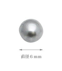 Bonnail ×Manicloset オーブパール アクアスキン 6mm 10P ネイルアート ネイルストーン ネイル用品