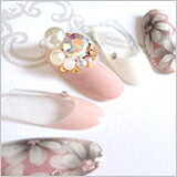 ネルパラのBonnail ×Manicloset オーブパール コールドパウダー 3mm 20P ネイルアート ネイルストーン ネイル用品｜アングル3