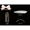 Bonnail クリアラウンドロングチップ C30R300 ＃05 50P クリア ネイルチップ グルー ラップ関連ネイル用品