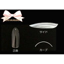Bonnail クリアラウンドロングチップ C30R300 #07 50P クリア ネイルチップ グルー ラップ関連ネイル用品