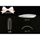 Bonnail クリアラウンドロングチップ C30R300 #08 50P クリア ネイルチップ グルー ラップ関連ネイル用品