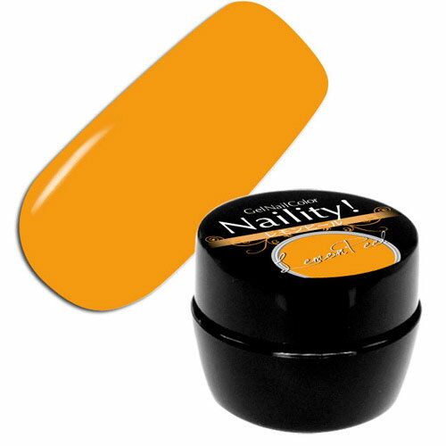 Naility!(ネイリティー) ジェルネイル カラー 081 レモンピール 4g ネイリティー ソークオフ カラージェル uv led 対応 国産 ジェルネイル ネイル用品