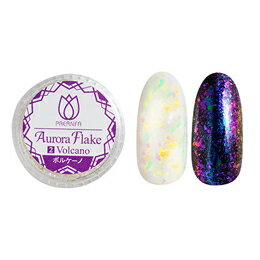 PREGEL オーロラフレーク ボルケーノ 0.15g 【ミラーパウダー/ユニコーン/グリッター/ミラーネイル/マジックパウダー】