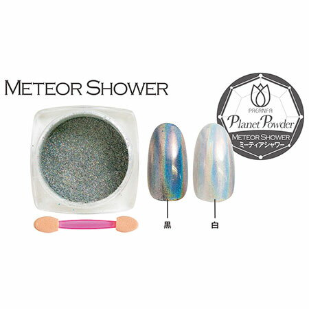 PREGEL プラネットパウダー ミーティアシャワー 0.8g 【ネイルアート/ラメ/ホログラム/グリッター/ミラーパウダー/マジックパウダー】