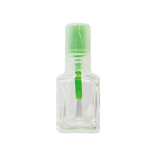 NF カラーキャップ空ボトル グリーン 15ml ポリッシュ 詰め替え 収納 ネイルサロン備品 ネイル用品 マニキュアボトル 空容器 エンプティーボトル