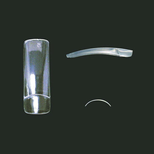 NF サイズ別 クリアチップ 50P#4 ネイルチップ フルチップ アート用チップ ネイル用品 ネイルアート ジェルネイル ネイルサロン