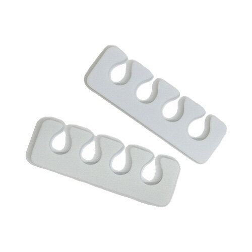 SHAREYDVA トゥーセパレーター 10ペア ホワイト シャレドワ フットケア フットネイル ペディキュア ネ..