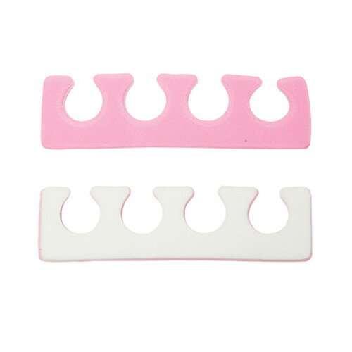 トゥーセパレーター 10ペア ピンク ホワイト フットケア フットネイル ペディキュア ネイル用品