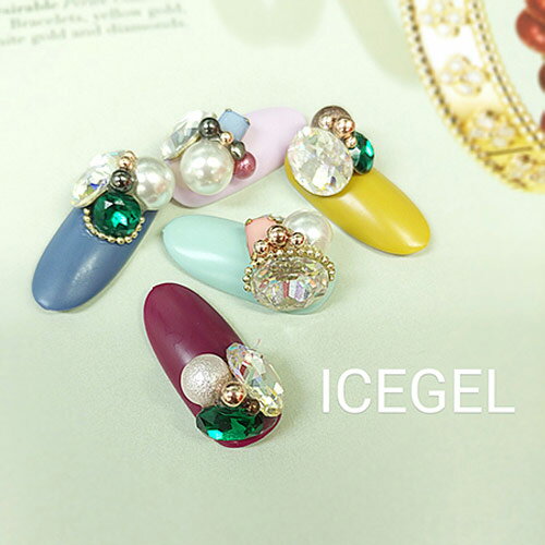 ICE GEL ストーン ジェルレジン 3g 【アイスジェル/ストーン用グルー/ネイルアート/ネイル用品/ネイルストーン】