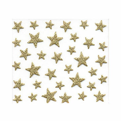 bibi deco ネイルシール bi-79G ラメスター ゴールド ネイルアート ネイルシール ネイル用品