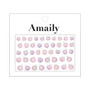 Amaily ネイルシール No.1-26 エアリーフラワー ネイルアート ネイルシール セルフネイル ネイルパーツ ジェルネイル ネイル用品