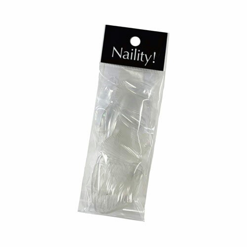 Naility! アートチップ オーバルクリア #3 100P ネイリティー ネイルチップ デザインチップ サンプルチップ ネイル用品