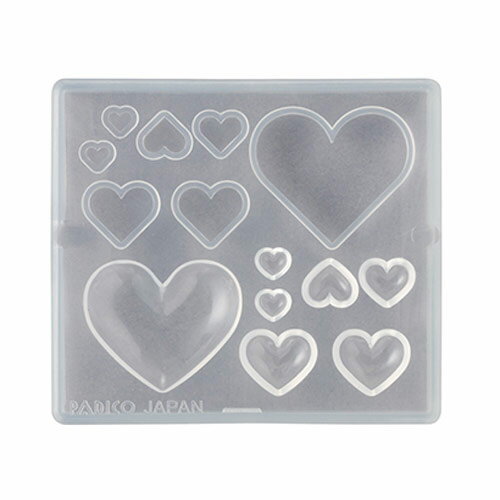PADICO ソフトモールド ハート ネイルアート 3D ネイルパーツ ネイル用品