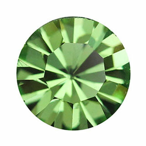 PRECIOSA チャトン(Vカット) ペリドット SS29 12P ネイルアート ネイルパーツ ネイルストーン ネイル用品