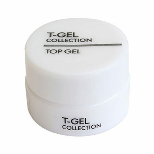 高野尚子プロデュース「T-GEL COLLECTION」。カラージェルがさらに使いやすく、発色よくリニューアルいたしました!グロッシーなツヤの仕上がり感。テクスチャーがとてもさらっとしていて厚みがなくシャープに仕上がります。【内容量・備考】4mlソフトジェルタイプ UV約1分 LED約30秒※この商品はメーカー取り寄せ商品になります。メーカー欠品や廃盤の際には必ずご連絡を差し上げてからの商品発送となりますので、ご連絡先の明記をお願い致します。▼登録カテゴリ【ネイル用品 > ジェルネイル > トップ＆ベース用ジェル】