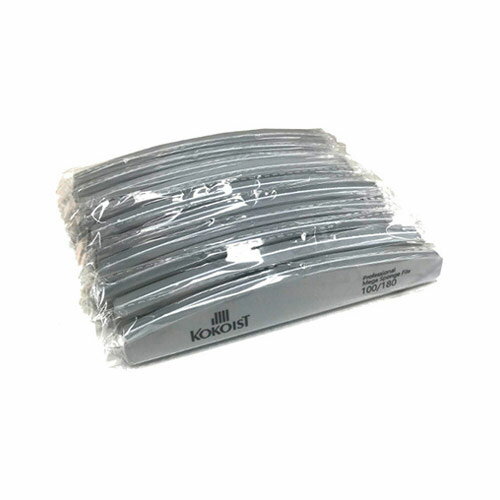 KOKOIST メガスポンジファイル 10本セット 100 180 爪やすり ネイルファイル ジェルネイル用品 ネイルケア ネイル用品