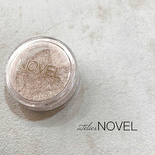 NOVEL Brilliant bianco glitter 1.5g G24 ノヴェル ネイルアート ジェルネイル ネ...