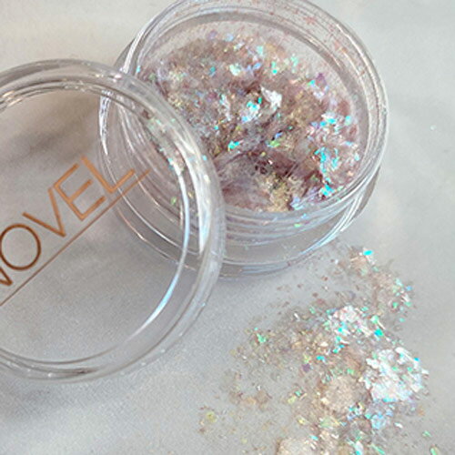NOVEL Sucre aurora flake figue ノヴェル ネイルアート ジェルネイル ネイルアート ラメ グリッター パウダー