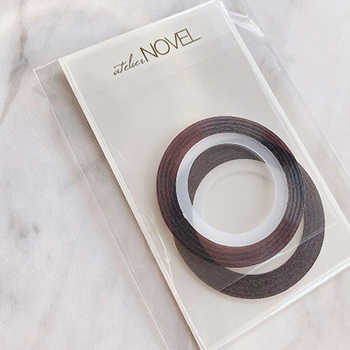 NOVEL Matte rose & Brown brilliant tape set Υ ͥ륢 ͥ ͥ륢  å ...