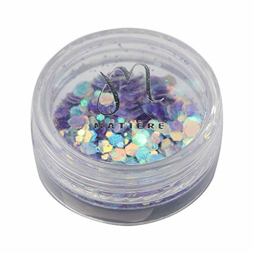 MATIERE スターライトホログラム ライトパープル マティエール ネイルアート ラメ ホログラム グリッタ..