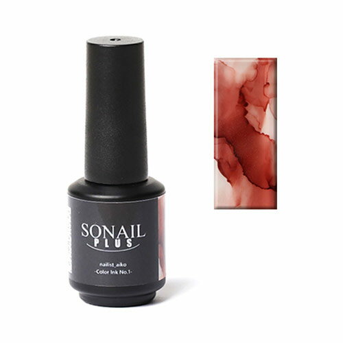 乐天商城 - SONAIL PLUS AIKOセレクト カラーインク #1 FY000309 ネイルアート ジェルネイル インク ペイントアート インクアート ネイル用品