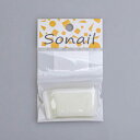 SONAIL ナチュラルスクエアチップ #4 50P ネイルチップ ジェルネイル チップ フルチップ