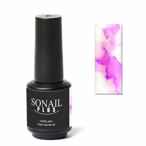 乐天商城 - SONAIL PLUS AIKOセレクト アーテスティック カラーインク ピンクアサガオ #19 FY000486 ネイル ジェルネイル インク インクアート セルフネイル ネイル用品 ネイルアート