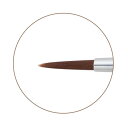 LEAFGEL PREMIUM ×MORETHAN ジェルブラシ ポイント(キャップ付き) ジェルネイル ネイル用品 筆 アート筆 ネイルアート ジェル筆