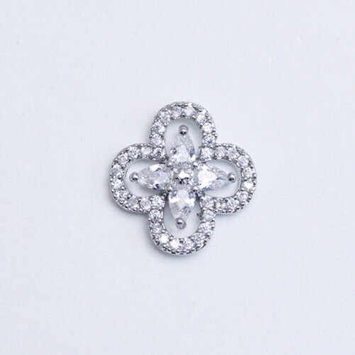 SHAREYDVA クラッシー ビジュー シルバー 3P ネイルパーツ ビジュー ネイルストーン ネイルアート パー..